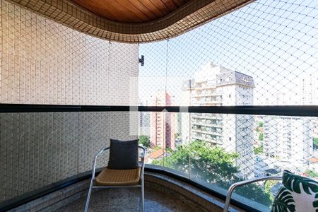 Varanda de apartamento para alugar com 3 quartos, 116m² em Chácara Inglesa, São Paulo