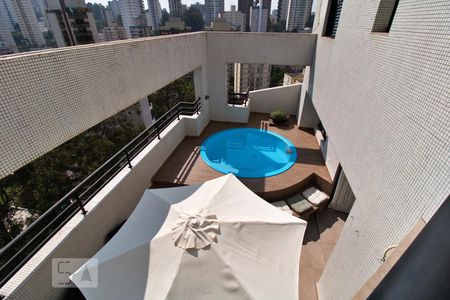 Apartamento para alugar com 240m², 4 quartos e 4 vagasVista da Sacada da Suíte 1