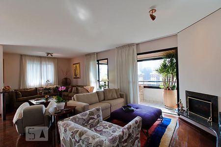 Sala de apartamento para alugar com 4 quartos, 240m² em Vila Andrade, São Paulo