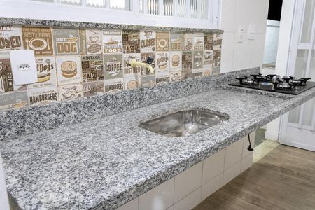 Cozinha de casa para alugar com 1 quarto, 40m² em Campo Grande, Rio de Janeiro