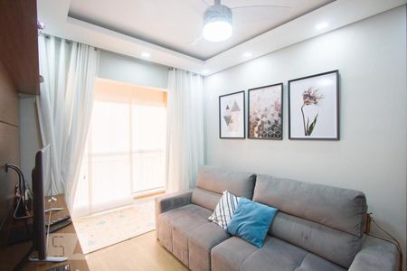 Sala de apartamento à venda com 2 quartos, 52m² em Jardim Casablanca, São Paulo
