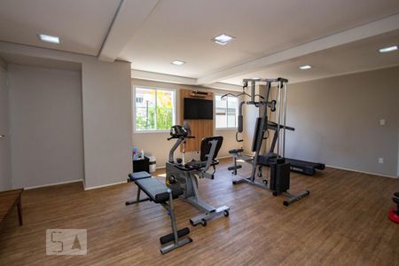 Apartamento para alugar com 39m², 1 quarto e 1 vaga Apartamento para alugar com 39m², 1 quarto e 1 vagaÁrea comum - Academia