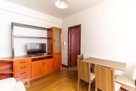 Sala de apartamento para alugar com 1 quarto, 60m² em Lourdes, Belo Horizonte