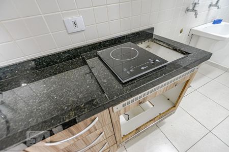 Studio para alugar com 40m², 1 quarto e sem vaga Studio para alugar com 40m², 1 quarto e sem vagaCozinha e Área de Serviço