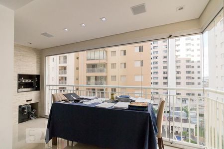 Varanda gourmet de apartamento à venda com 3 quartos, 115m² em Vila Santo Antônio, Guarulhos