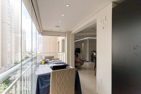 Varanda gourmet de apartamento à venda com 3 quartos, 115m² em Vila Santo Antônio, Guarulhos