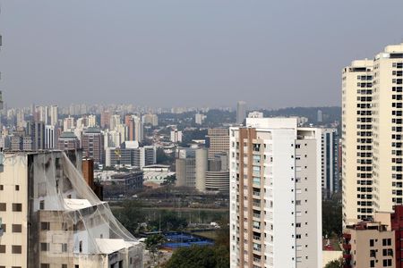 Vista da Varanda de apartamento para alugar com 2 quartos, 57m² em Paraíso do Morumbi, São Paulo