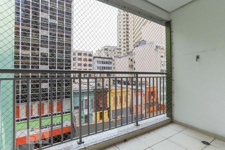 Apartamento para alugar com 28m², 1 quarto e sem vagaVaranda