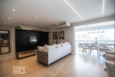 sala de apartamento para alugar com 3 quartos, 198m² em Recreio dos Bandeirantes, Rio de Janeiro