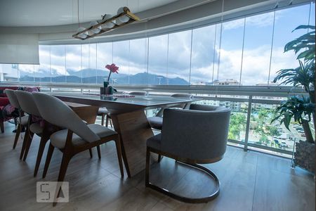 Varanda da Sala de apartamento para alugar com 3 quartos, 198m² em Recreio dos Bandeirantes, Rio de Janeiro
