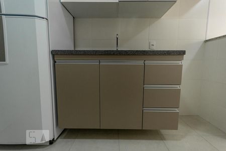 Sala e Cozinha - Armários de apartamento para alugar com 1 quarto, 31m² em Vila Palmeiras, São Paulo