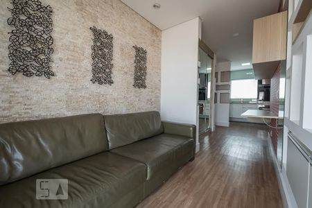 Sala de apartamento para alugar com 1 quarto, 51m² em Brooklin, São Paulo