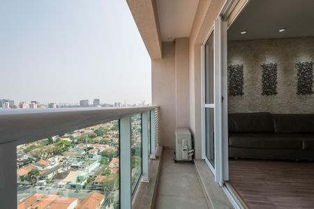 Varanda de apartamento para alugar com 1 quarto, 51m² em Brooklin, São Paulo