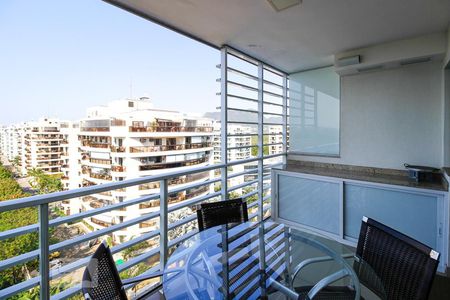 Varanda de apartamento à venda com 3 quartos, 93m² em Recreio dos Bandeirantes, Rio de Janeiro