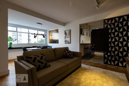 Sala de apartamento para alugar com 2 quartos, 90m² em Jardim América, São Paulo