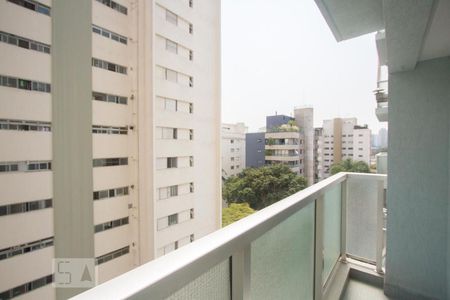 Varanda de apartamento para alugar com 2 quartos, 63m² em Brooklin Novo, São Paulo