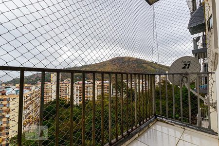 Varanda da Sala  de apartamento para alugar com 1 quarto, 44m² em Fonseca, Niterói