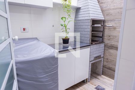 Churrasqueira de casa de condomínio à venda com 2 quartos, 86m² em Jardim Danfer, São Paulo