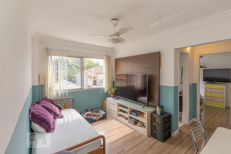 Sala de apartamento para alugar com 1 quarto, 50m² em Santo Amaro, São Paulo