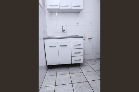 Cozinha de kitnet/studio à venda com 1 quarto, 35m² em Centro Histórico, Porto Alegre