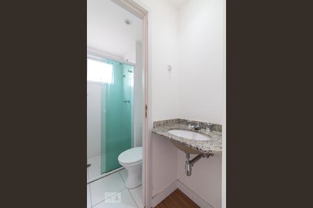 Apartamento para alugar com 56m², 2 quartos e 1 vagaBanheiro quarto 2 suíte