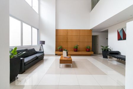 Apartamento para alugar com 56m², 2 quartos e 1 vagaHall de entrada do bloco