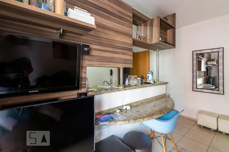 Sala de apartamento para alugar com 1 quarto, 46m² em Vila Nova Conceição, São Paulo