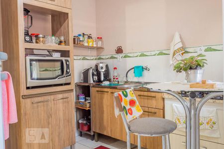 Cozinha de kitnet/studio à venda com 1 quarto, 40m² em Nossa Senhora das Gracas, Canoas