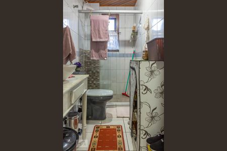 Banheiro de kitnet/studio à venda com 1 quarto, 40m² em Nossa Senhora das Gracas, Canoas
