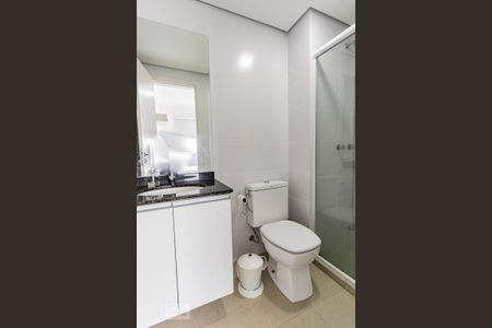Studio para alugar com 33m², 1 quarto e sem vaga Studio para alugar com 33m², 1 quarto e sem vagaBanheiro da Suíte