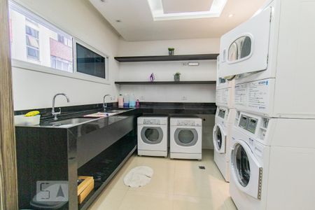 Studio para alugar com 33m², 1 quarto e sem vaga Studio para alugar com 33m², 1 quarto e sem vagaLavanderia