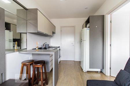 Studio para alugar com 33m², 1 quarto e sem vaga Studio para alugar com 33m², 1 quarto e sem vagaCozinha