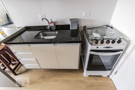 Studio para alugar com 33m², 1 quarto e sem vaga Studio para alugar com 33m², 1 quarto e sem vagaCozinha