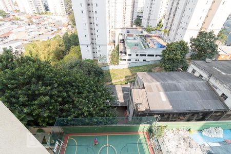 Vista sala de apartamento para alugar com 2 quartos, 57m² em Vila Augusta, Guarulhos