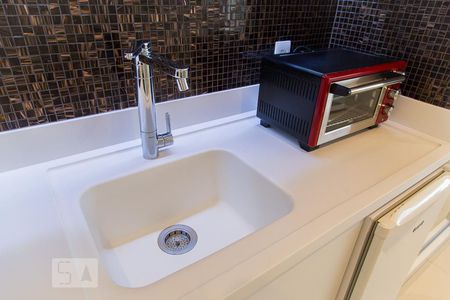 Studio para alugar com 35m², 1 quarto e 1 vaga Studio para alugar com 35m², 1 quarto e 1 vagaCozinha - Torneira