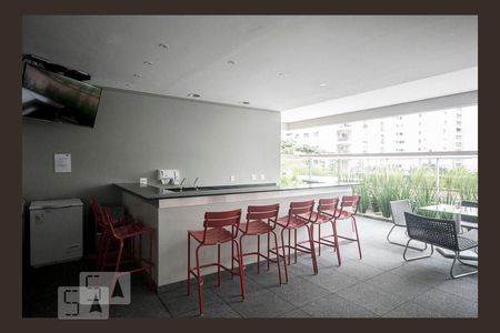 Studio para alugar com 35m², 1 quarto e 1 vaga Studio para alugar com 35m², 1 quarto e 1 vagaÁrea comum - Espaço gourmet