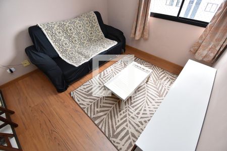 Sala/Cozinha de kitnet/studio para alugar com 1 quarto, 34m² em Centro, Curitiba