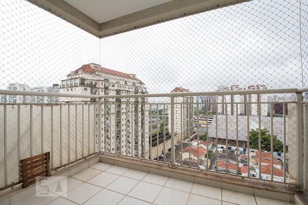 Varanda da Sala de apartamento para alugar com 2 quartos, 68m² em Água Branca, São Paulo