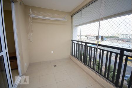 Varanda da Sala de apartamento para alugar com 1 quarto, 46m² em Taguatinga Sul (taguatinga), Brasília