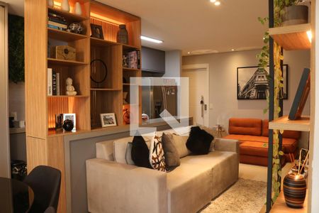 Sala de apartamento para alugar com 2 quartos, 70m² em Vila Romana, São Paulo