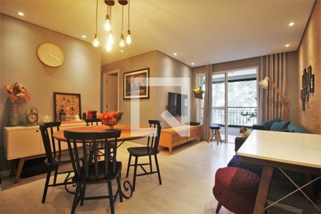 Sala de apartamento à venda com 3 quartos, 72m² em Jardim Parque Morumbi, São Paulo