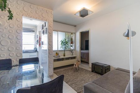 Sala de apartamento à venda com 1 quarto, 40m² em Bela Vista, São Paulo