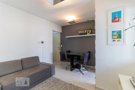 Sala de apartamento à venda com 1 quarto, 40m² em Bela Vista, São Paulo
