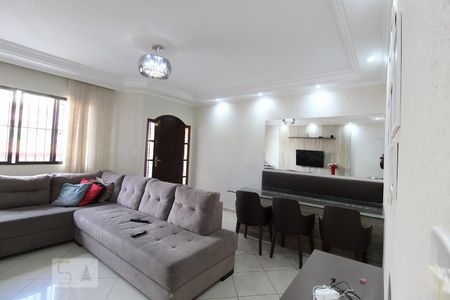 Sala de casa à venda com 4 quartos, 206m² em Vila Camilópolis, Santo André