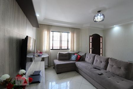 Sala de casa para alugar com 4 quartos, 206m² em Vila Camilópolis, Santo André