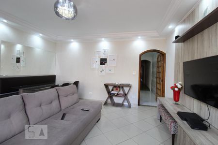 Sala de casa à venda com 4 quartos, 206m² em Vila Camilópolis, Santo André