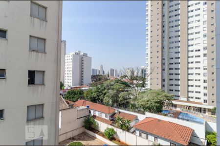 Vista da Sacada de apartamento à venda com 1 quarto, 40m² em Vila Clementino, São Paulo