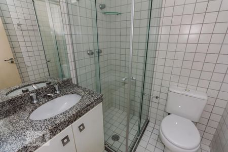 Banheiro da Suíte de apartamento para alugar com 1 quarto, 30m² em Perdizes, São Paulo