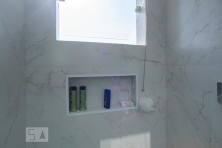 Banheiro da suíte de apartamento à venda com 3 quartos, 110m² em Santa Amelia, Belo Horizonte