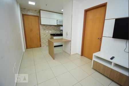 Sala de apartamento para alugar com 1 quarto, 40m² em Taguatinga Sul (taguatinga), Brasília